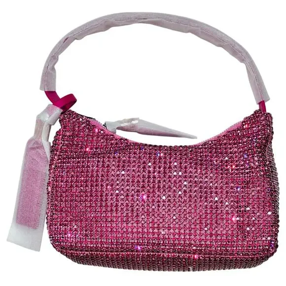 Brandon Blackwood Syl Bag ~ Rose Pink Crystal - Picture 7 of 8